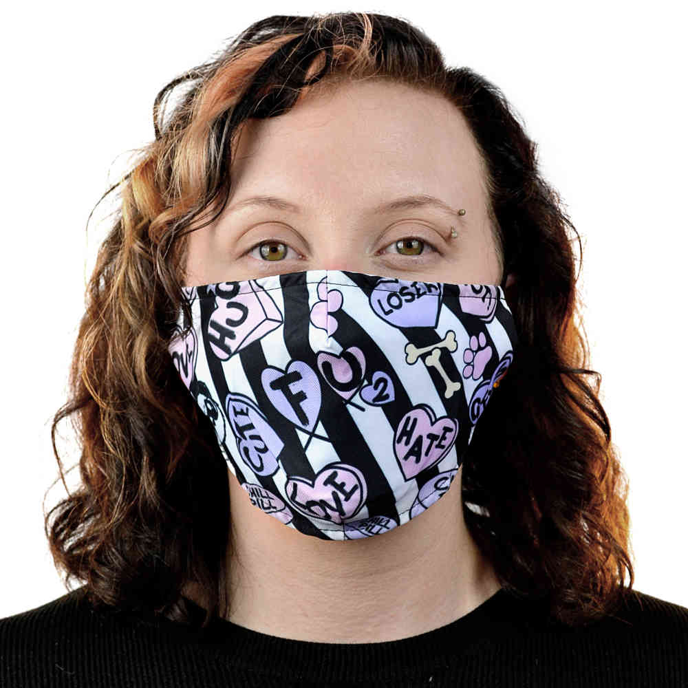 Cupcake Cult - CANDY Maske - Mundmaske - Mehrfarben